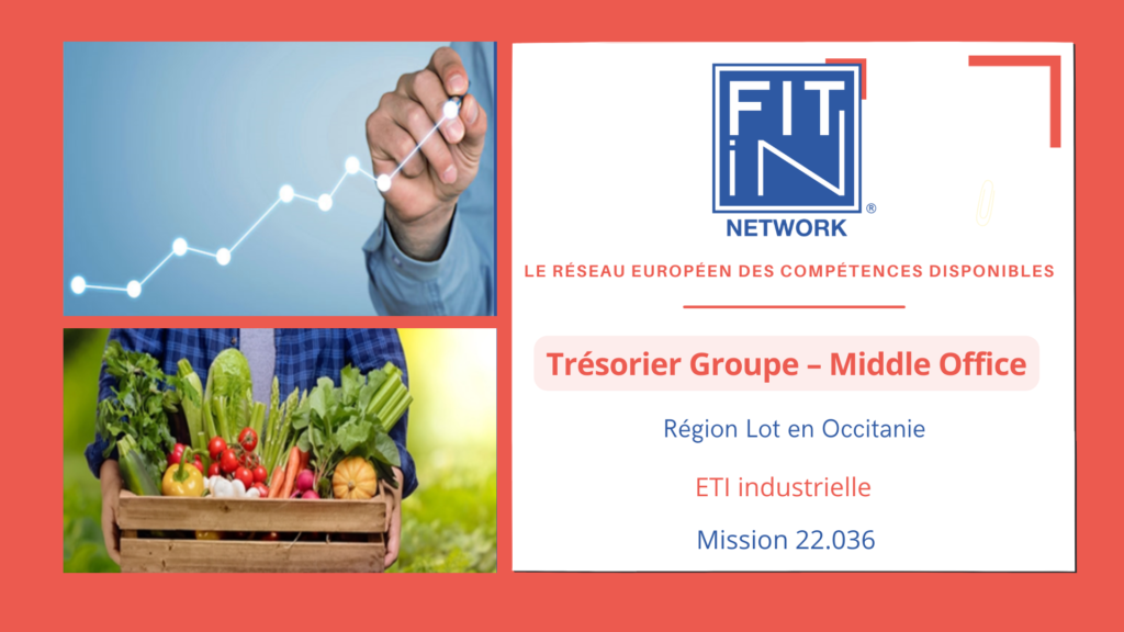Trésorier Groupe Adjoint H/F