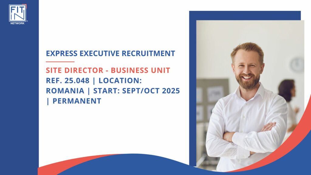 Directeur de site – Unité opérationnelle (H/F)