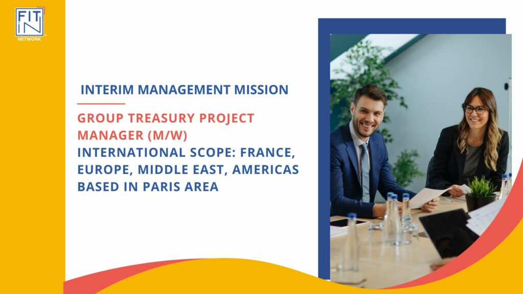 Chef de projet trésorerie du groupe (H/F)