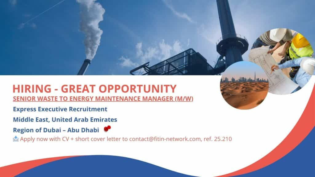 DIRECTEUR PRINCIPAL DE LA MAINTENANCE INDUSTRIELLE (M/W)