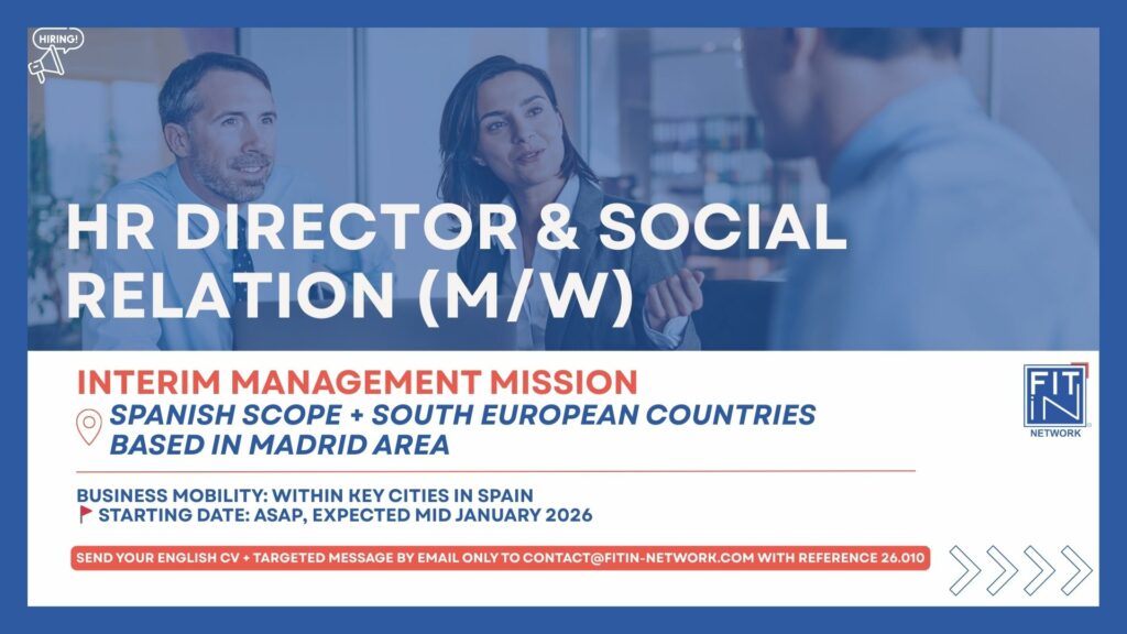 HR Director and Social Relation (M/W)