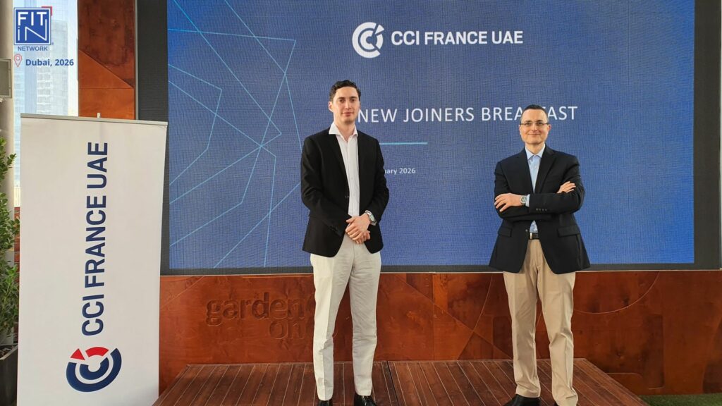 Breakfast networking with the CCI France UAE community 🇦🇪