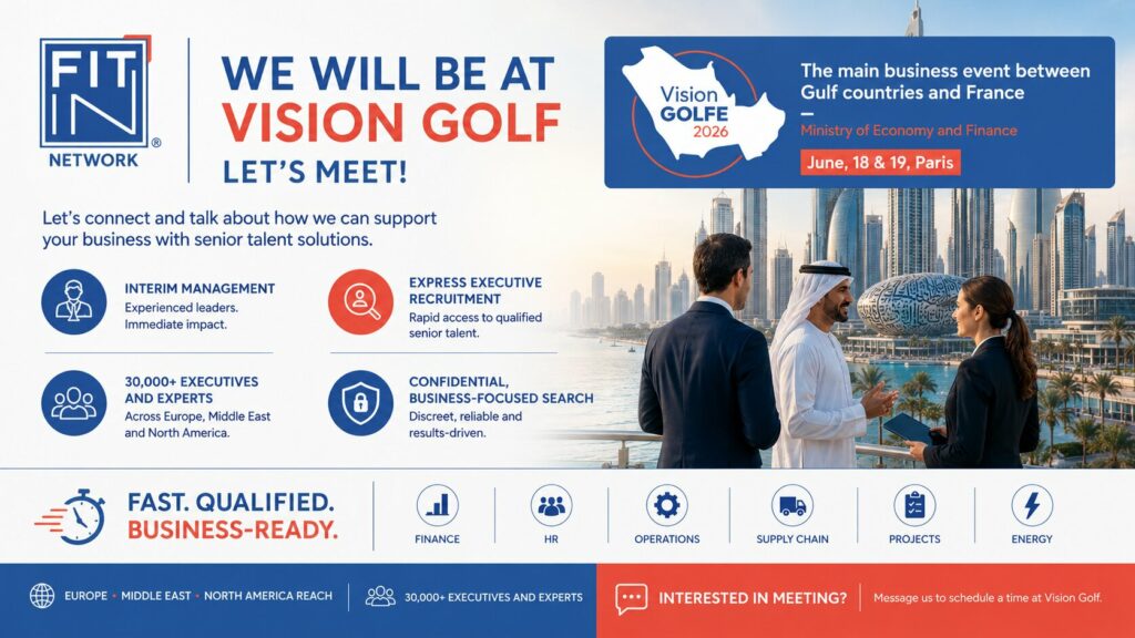 FIT in NETWORK® will be present at Vision Golfe 2026