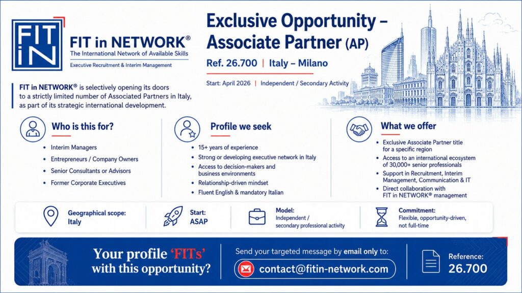 Associate Partner (AP) – Italy