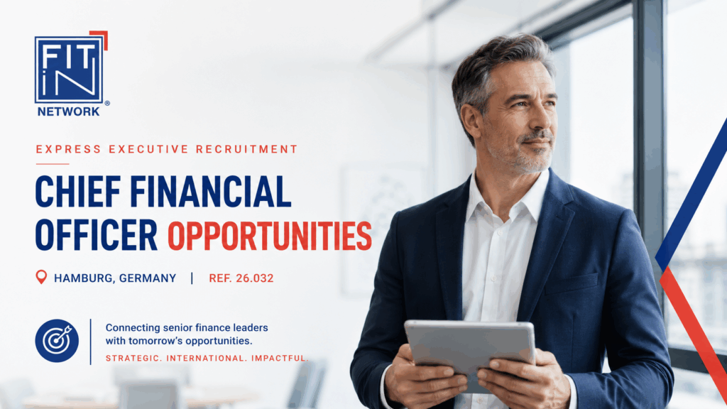 Chief Financial Officer Opportunities – Ref. 26.032